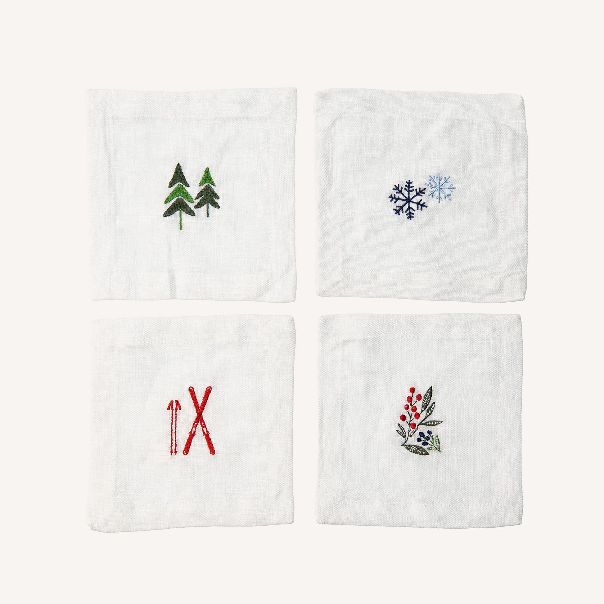 Let It Snow - Linen Napkins