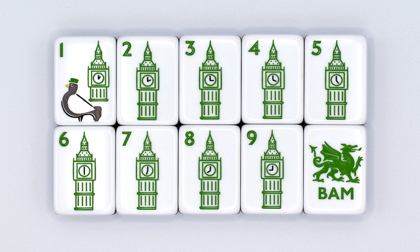 London Calling Mahjong Set