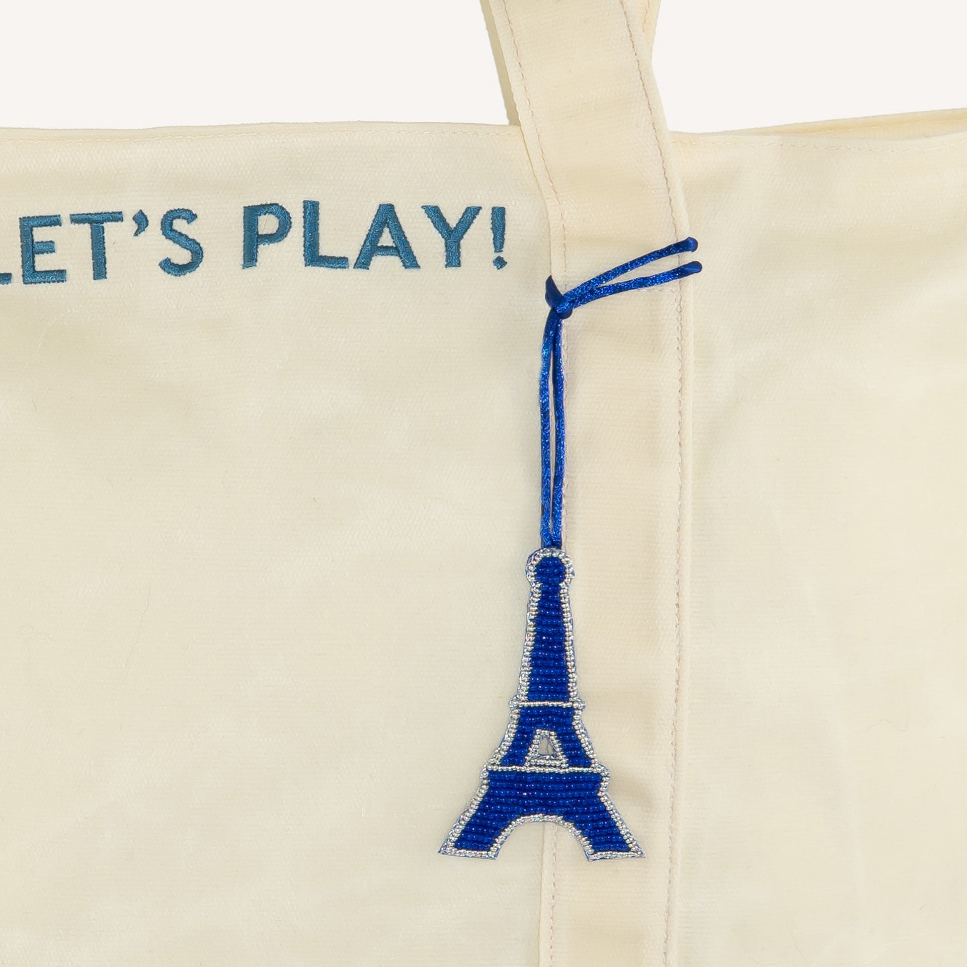 C'est La Vie - Beaded Bag Charm