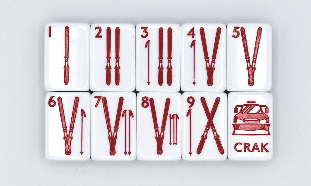 Let it Snow Mahjong Set