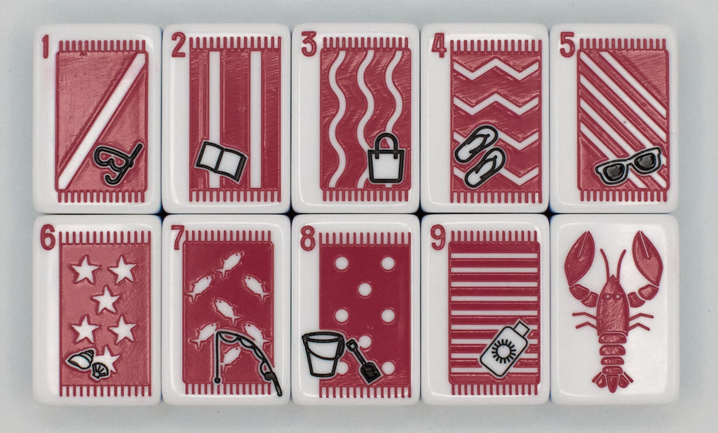 Summer Breeze Mahjong Set