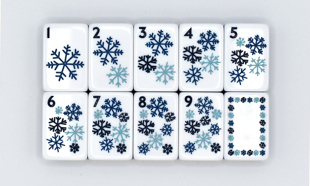 Let it Snow Mahjong Set