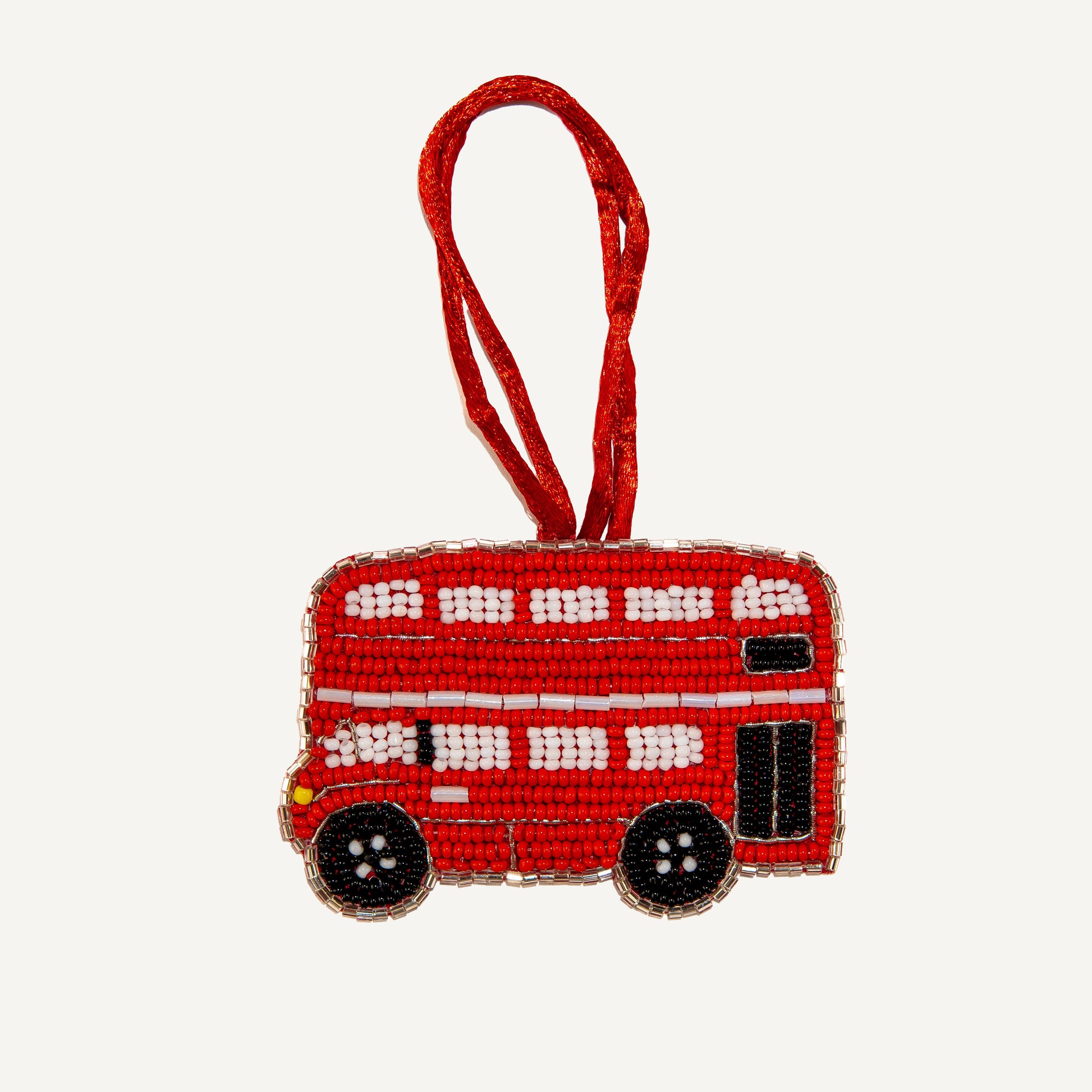 London - Beaded Bag Charm