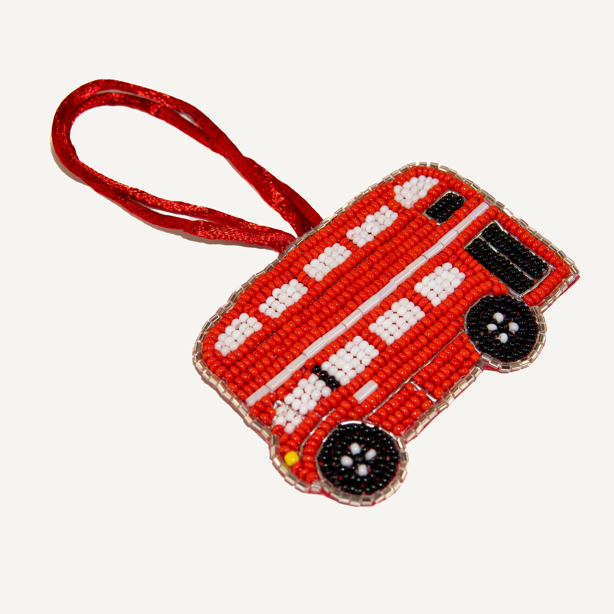London Calling - Beaded Bag Charm
