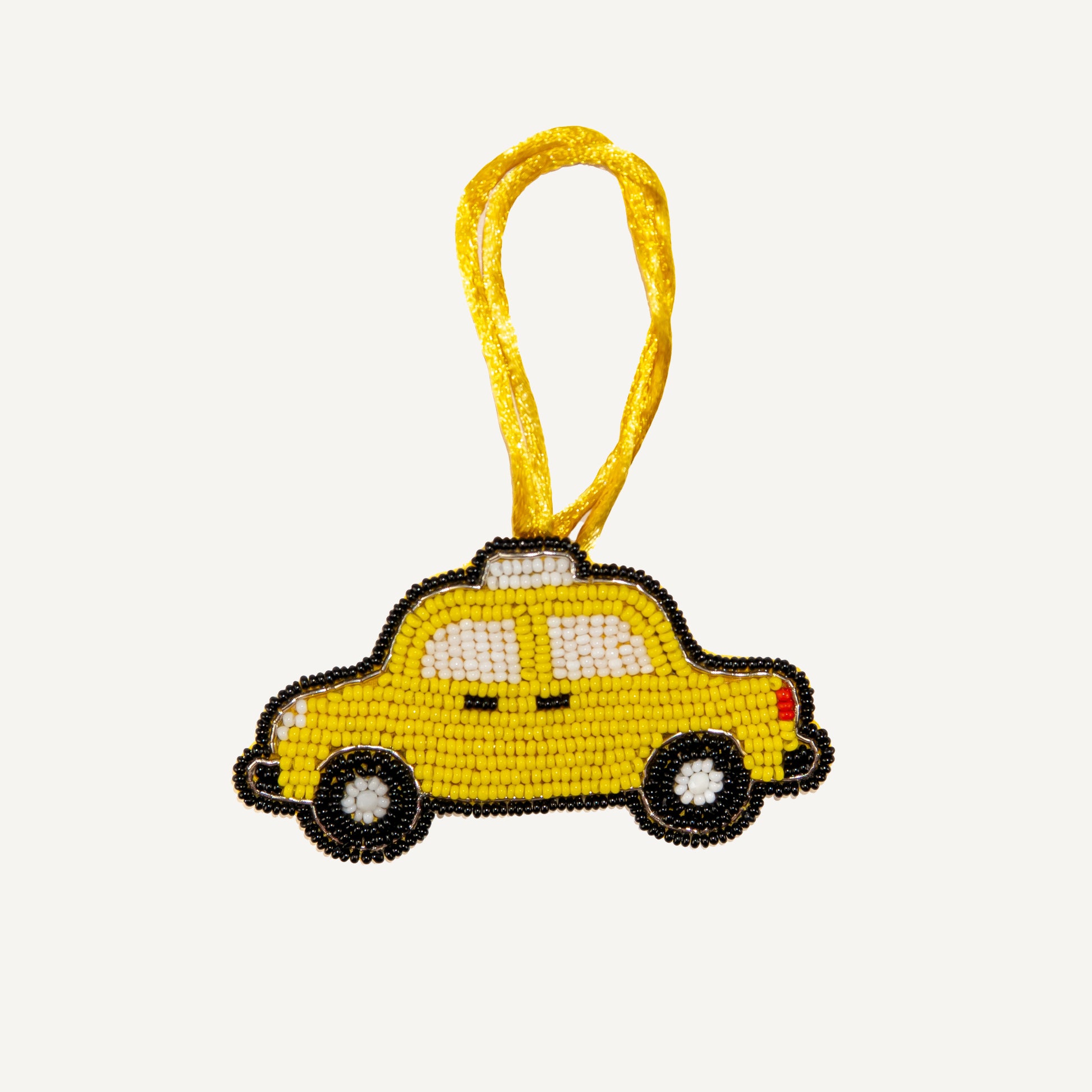 New York - Beaded Bag Charm