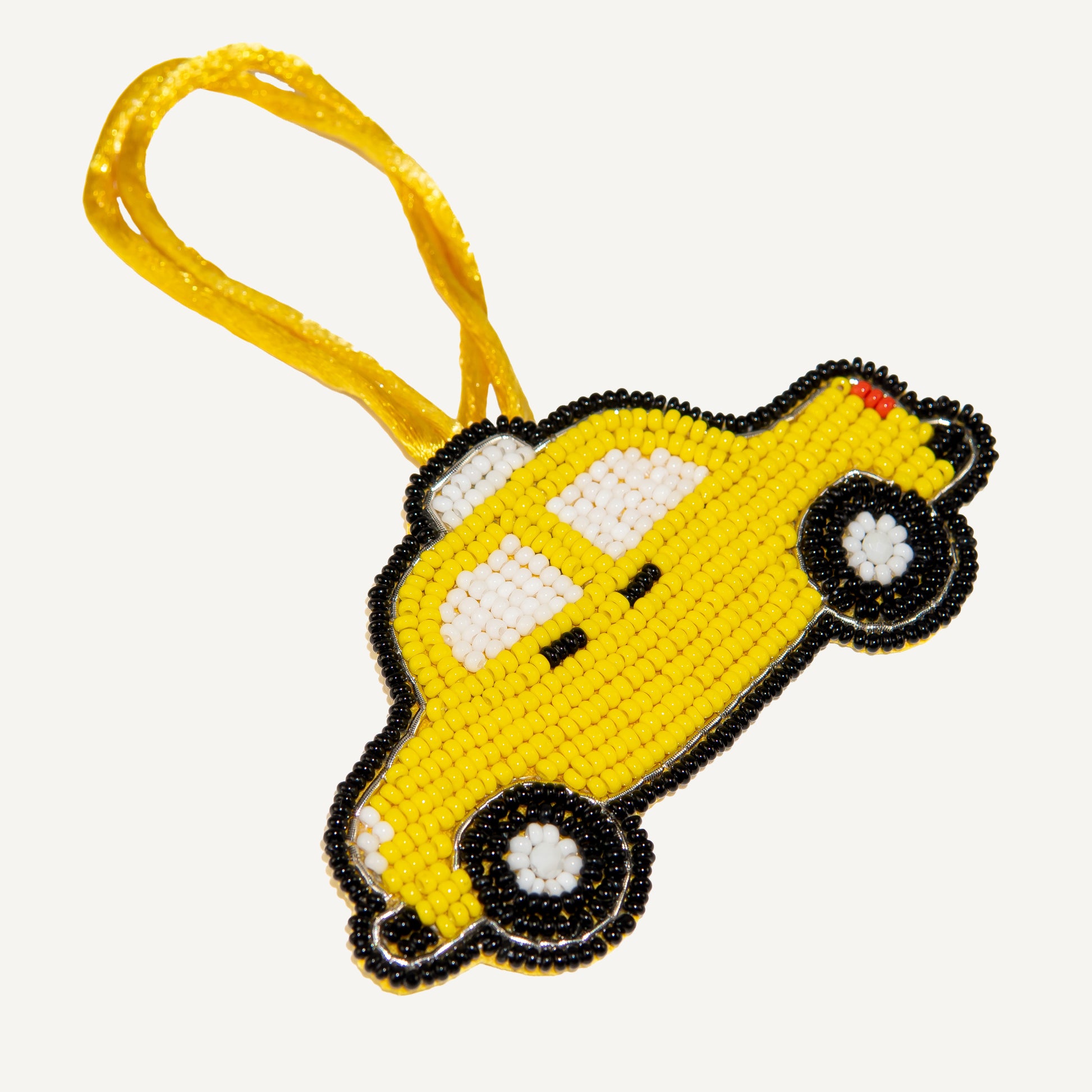 New York - Beaded Bag Charm