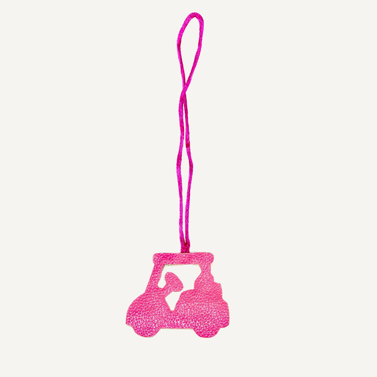 Down the Middle - Beaded Bag Charm