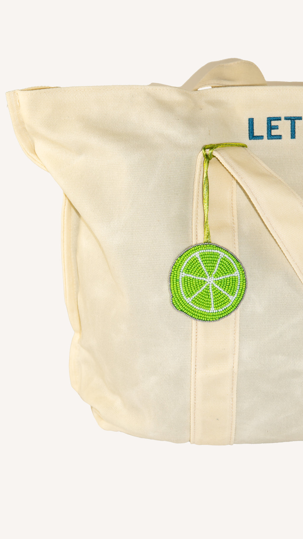 Tiki Time - Beaded Bag Charm