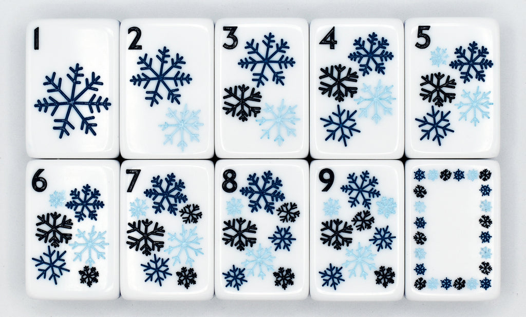 Let it Snow Mahjong Set