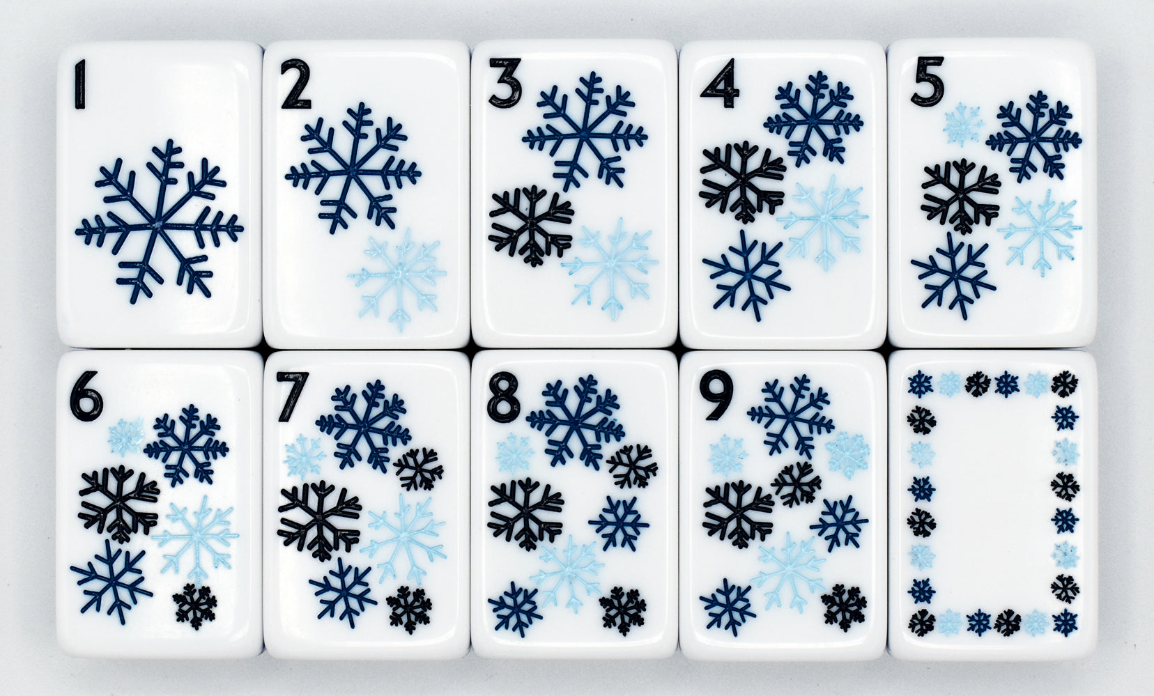 Let it Snow Mahjong Set