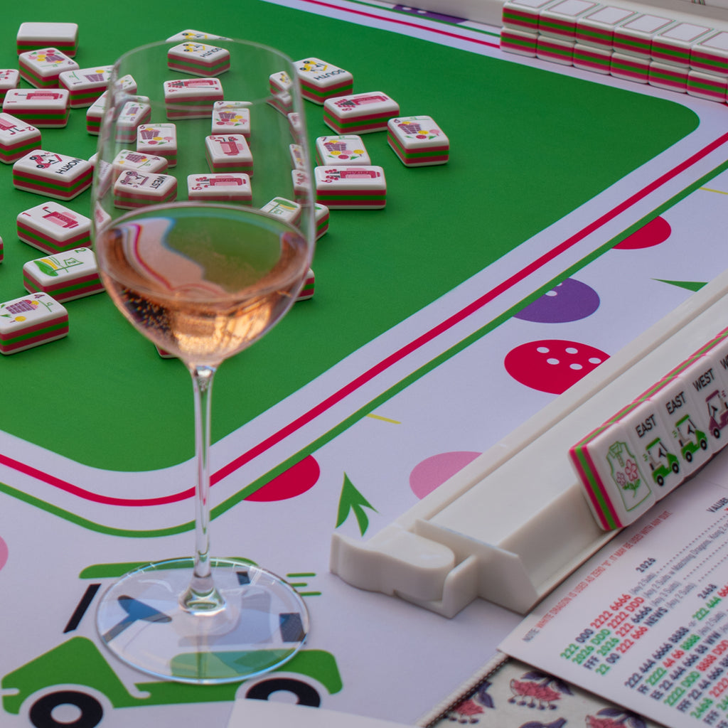 Down The Middle Mahjong Mat