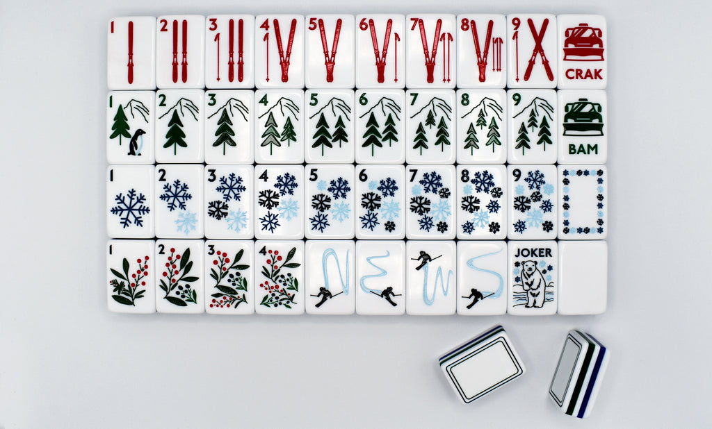 Let it Snow Mahjong Set