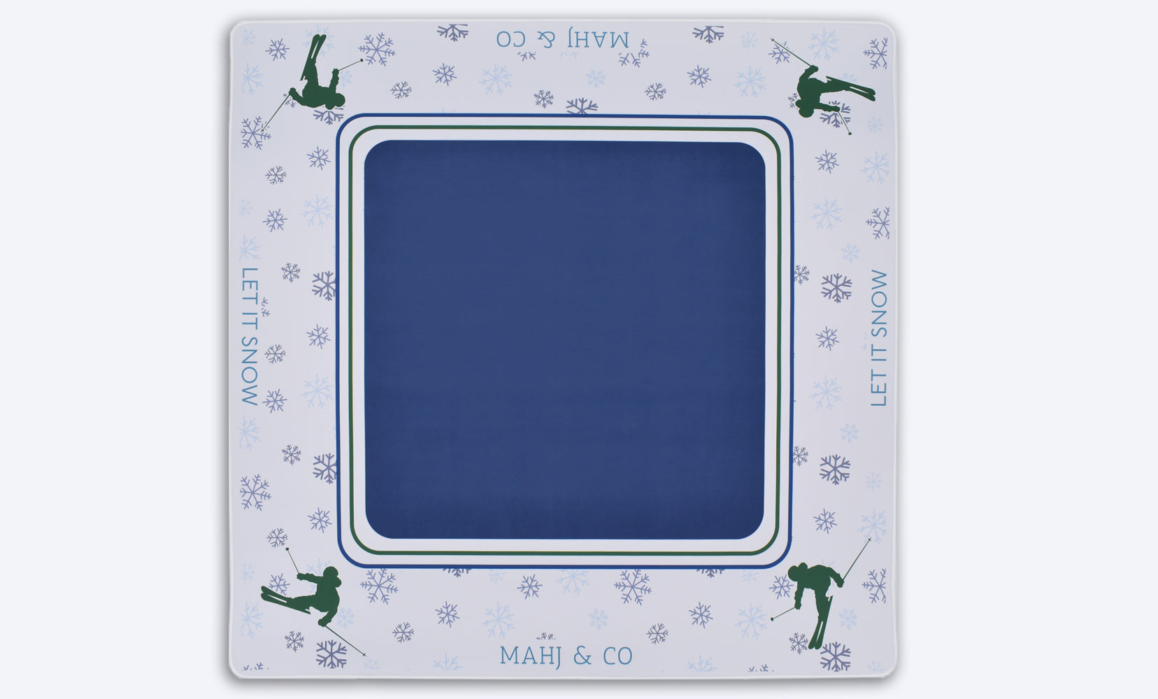 Let It Snow Mahjong Mat