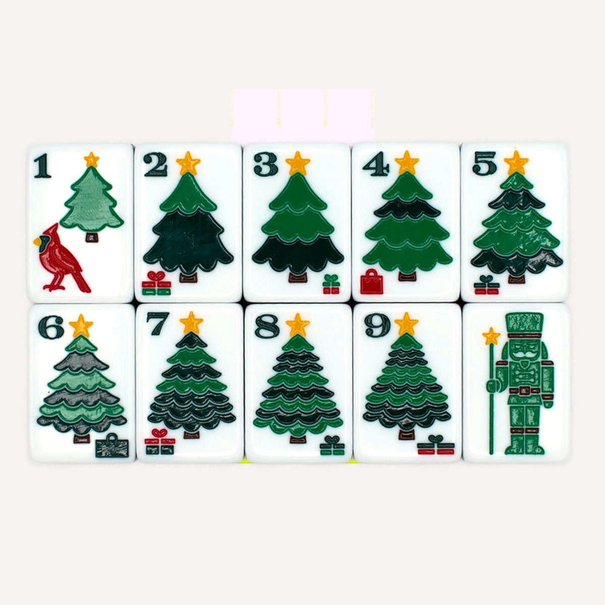 Holly Jolly Mahjong Set