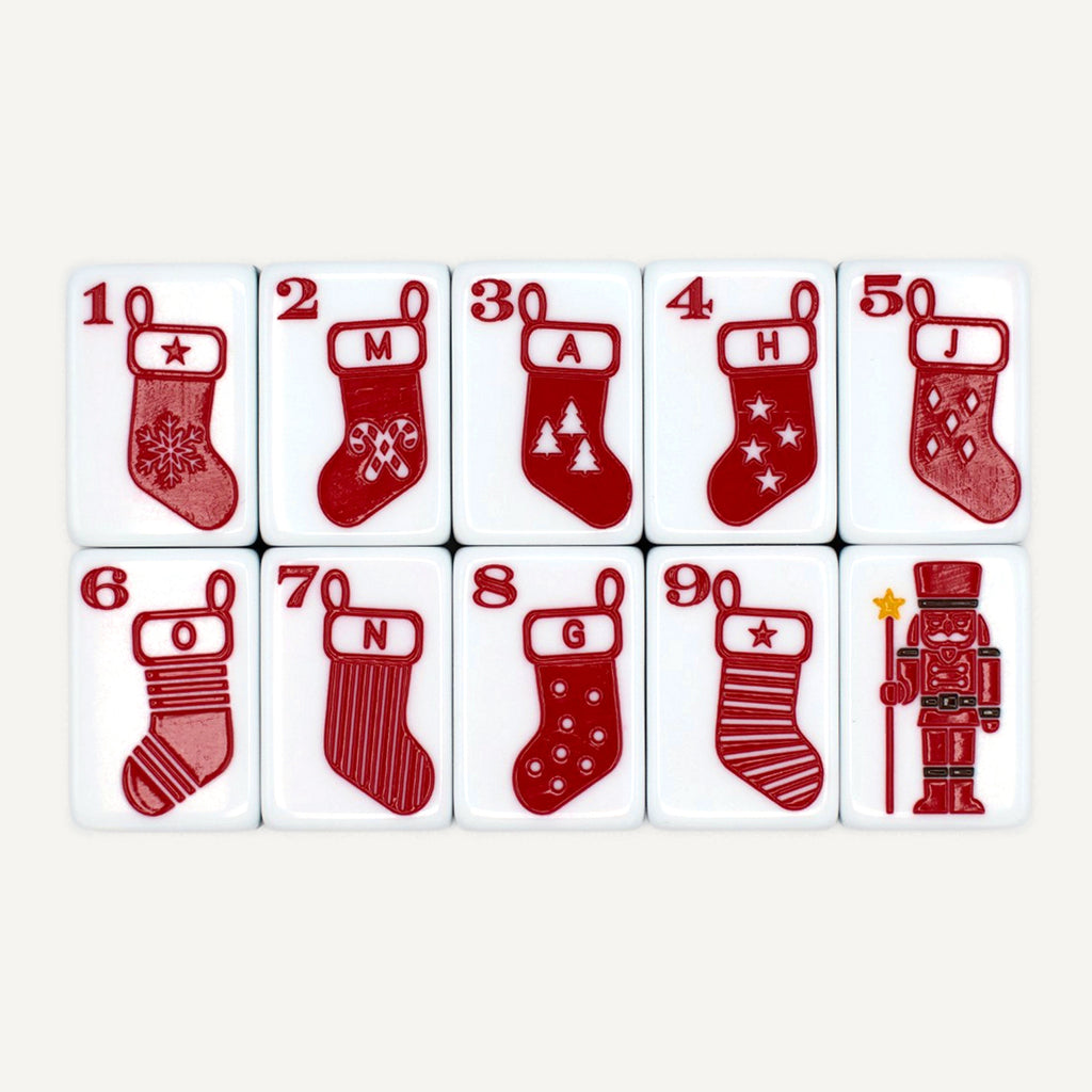 Holly Jolly Mahjong Set