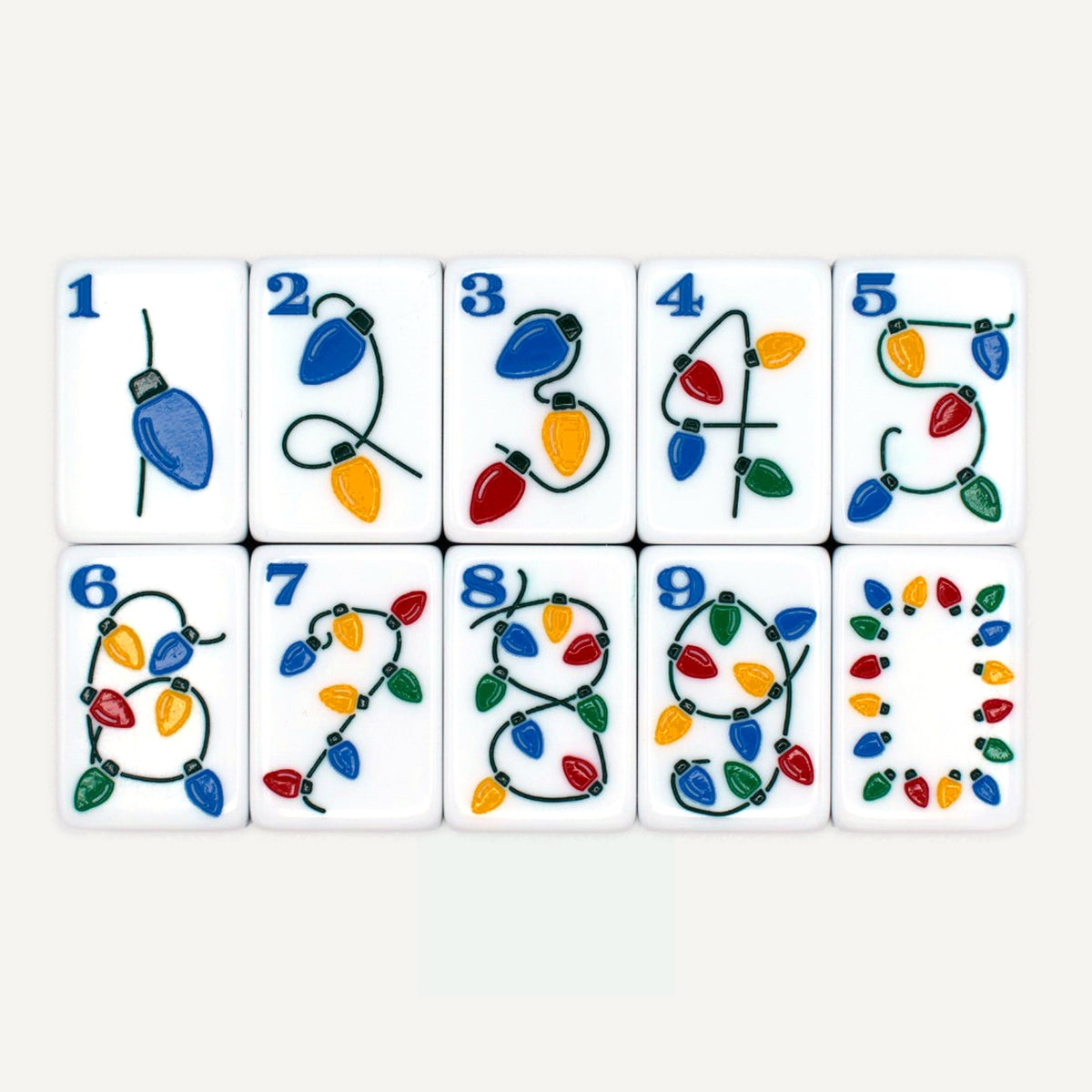 Holly Jolly Mahjong Set