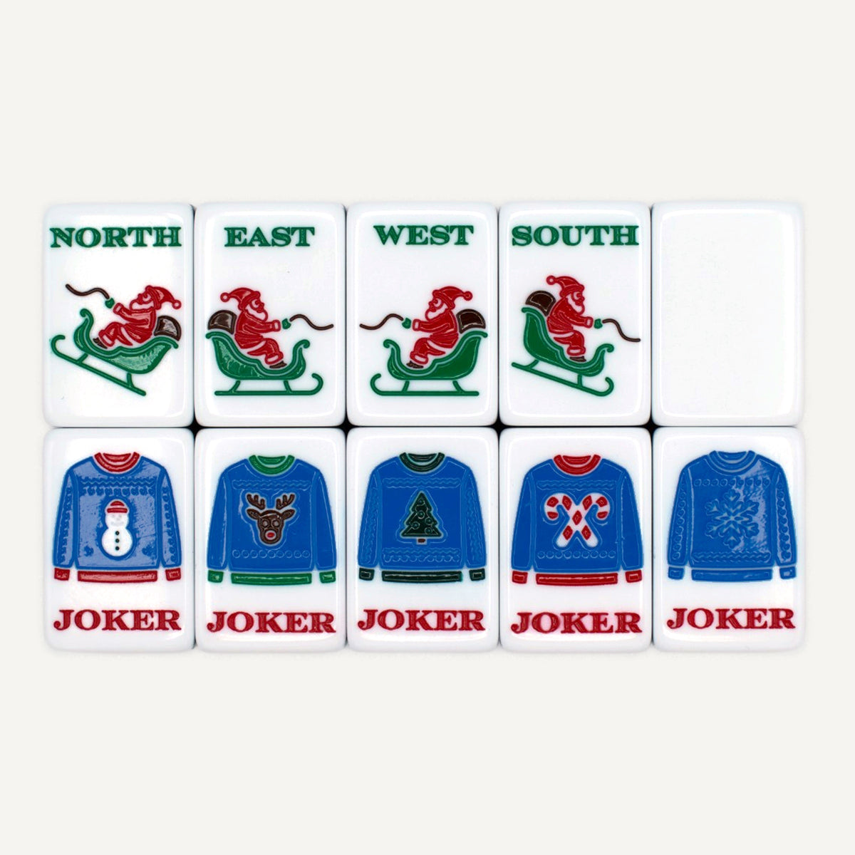 Holly Jolly Mahjong Set