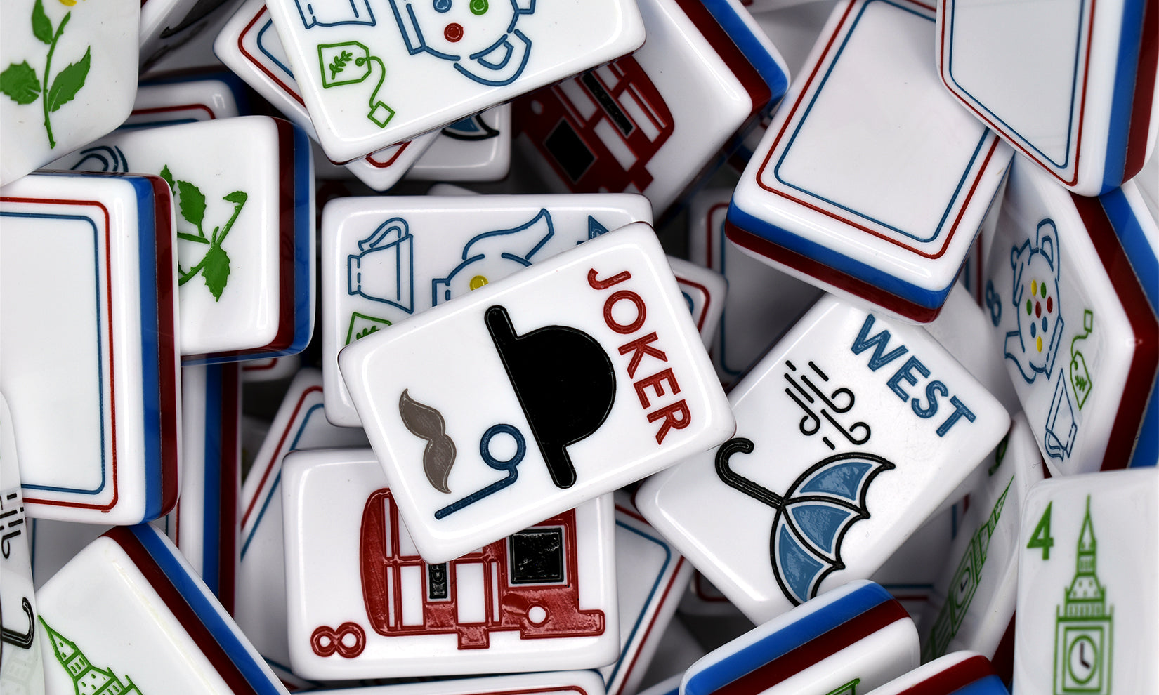London Calling Mahjong Set