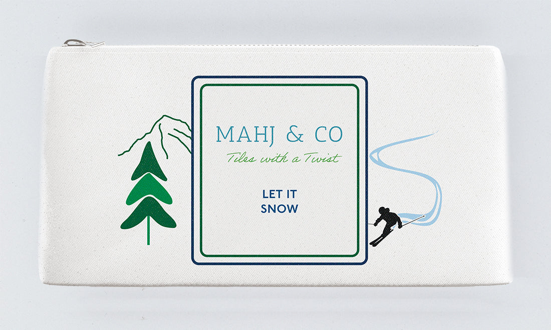 Let it Snow Mahjong Set