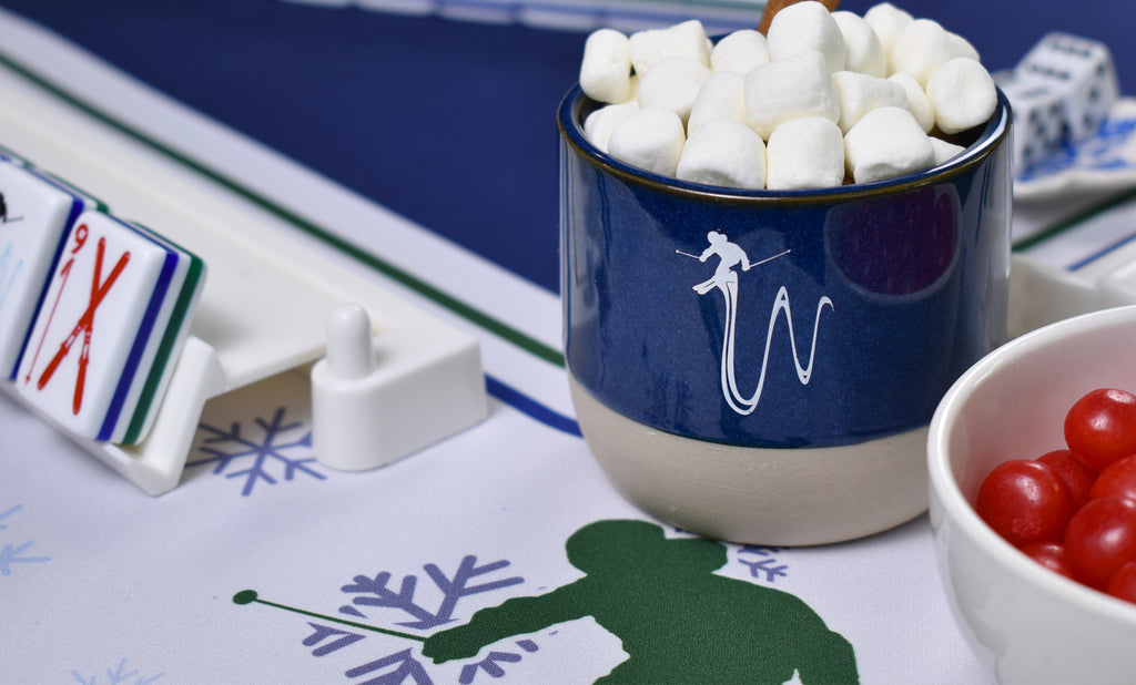 Let It Snow Mahjong Mat