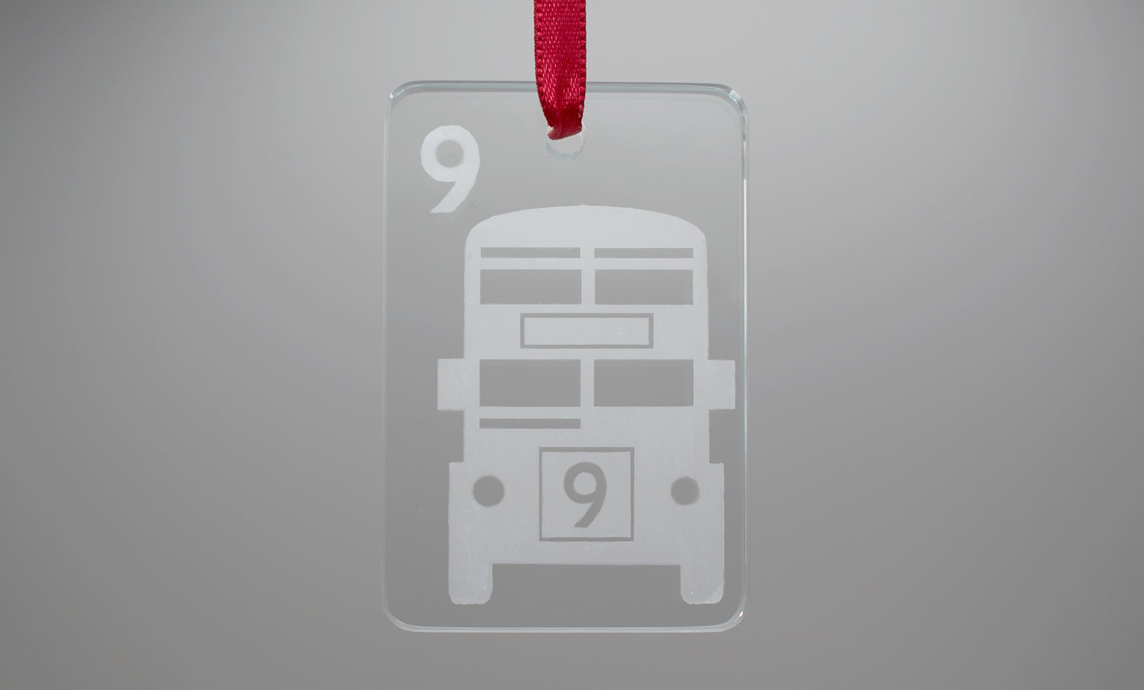 London Calling Glass Tile Ornament - 9 Crak