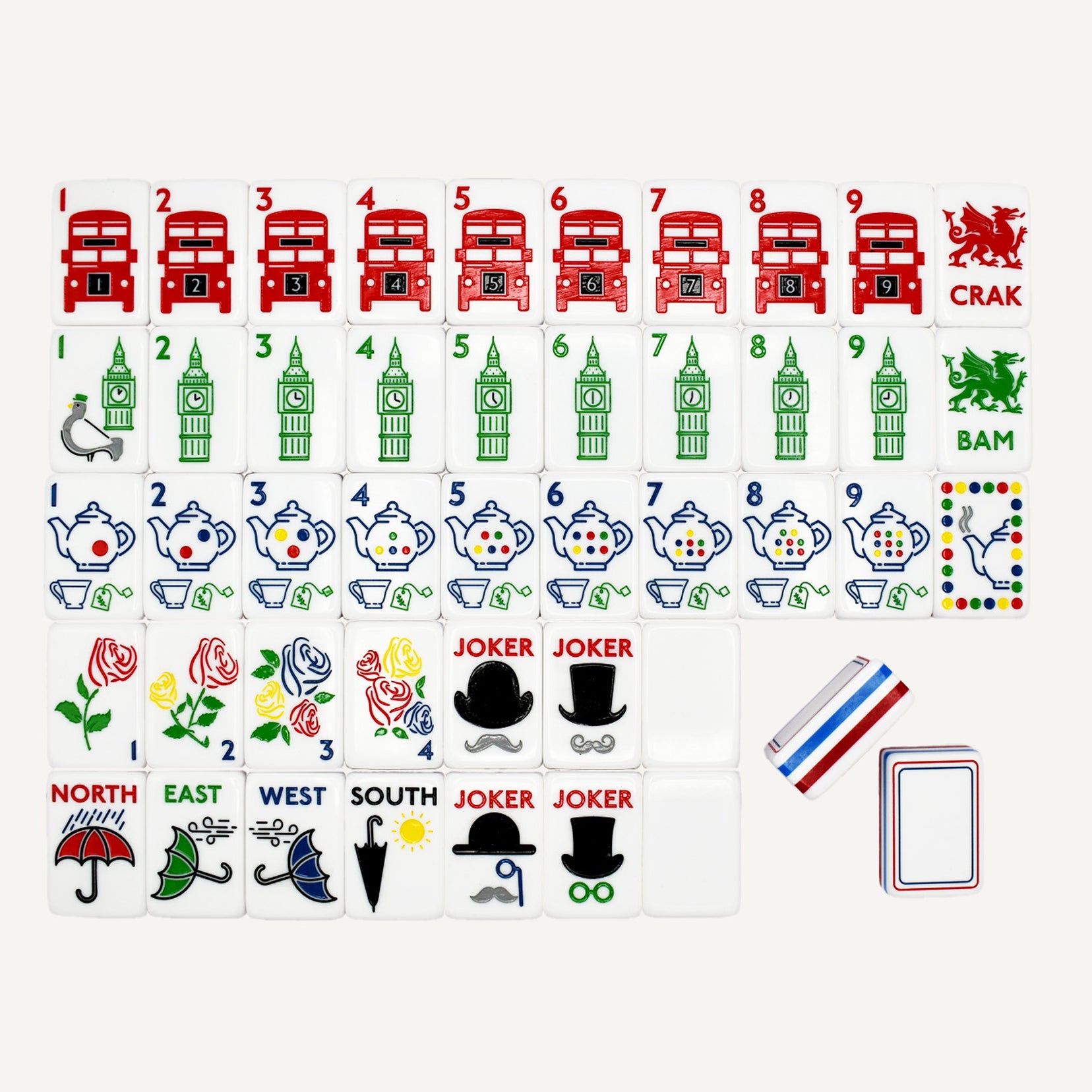 London Calling Mahjong Set