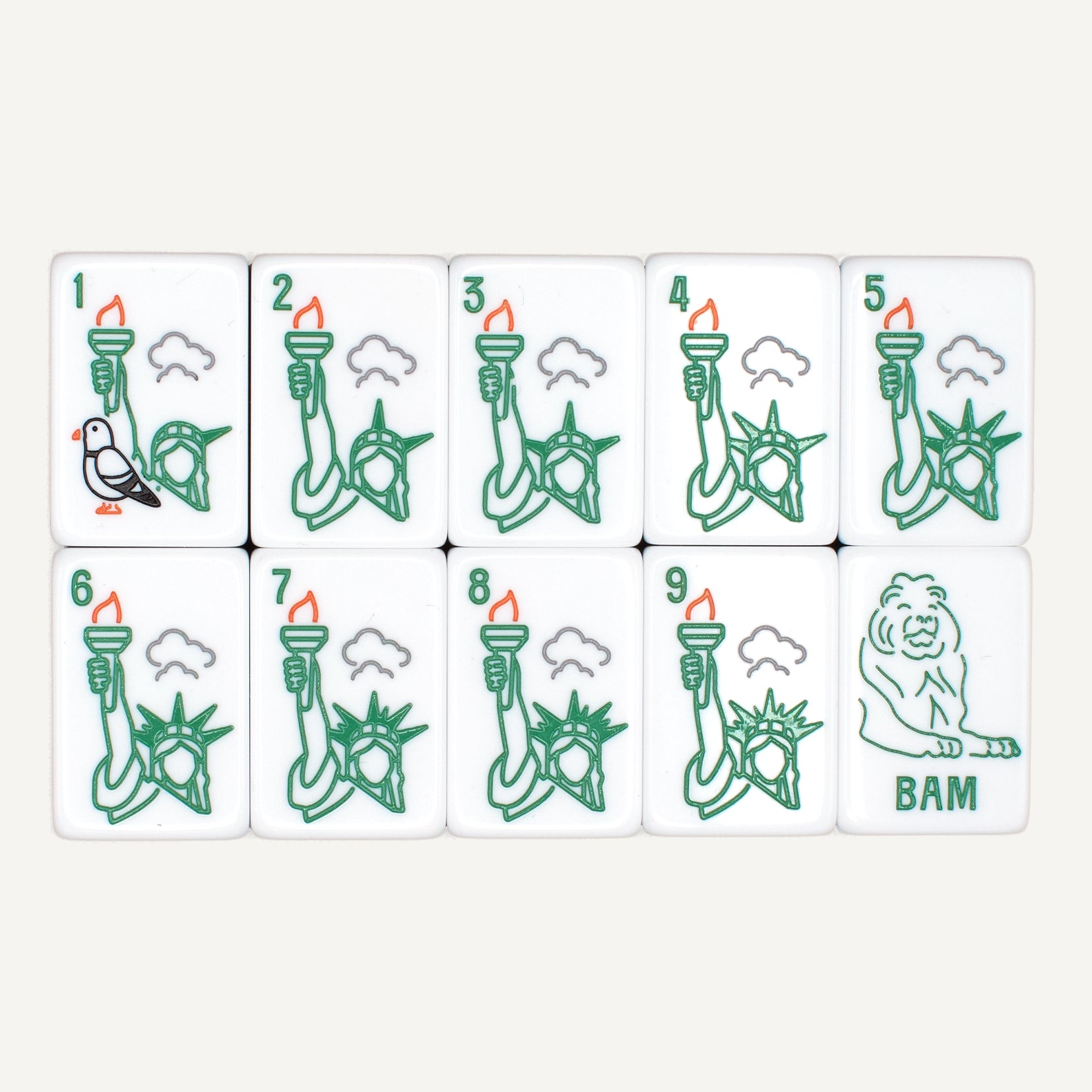 New York, New York Mahjong Set