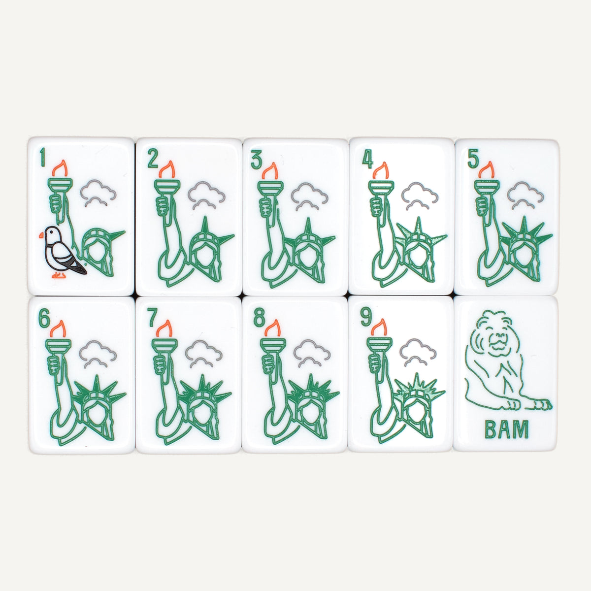 New York, New York Mahjong Set