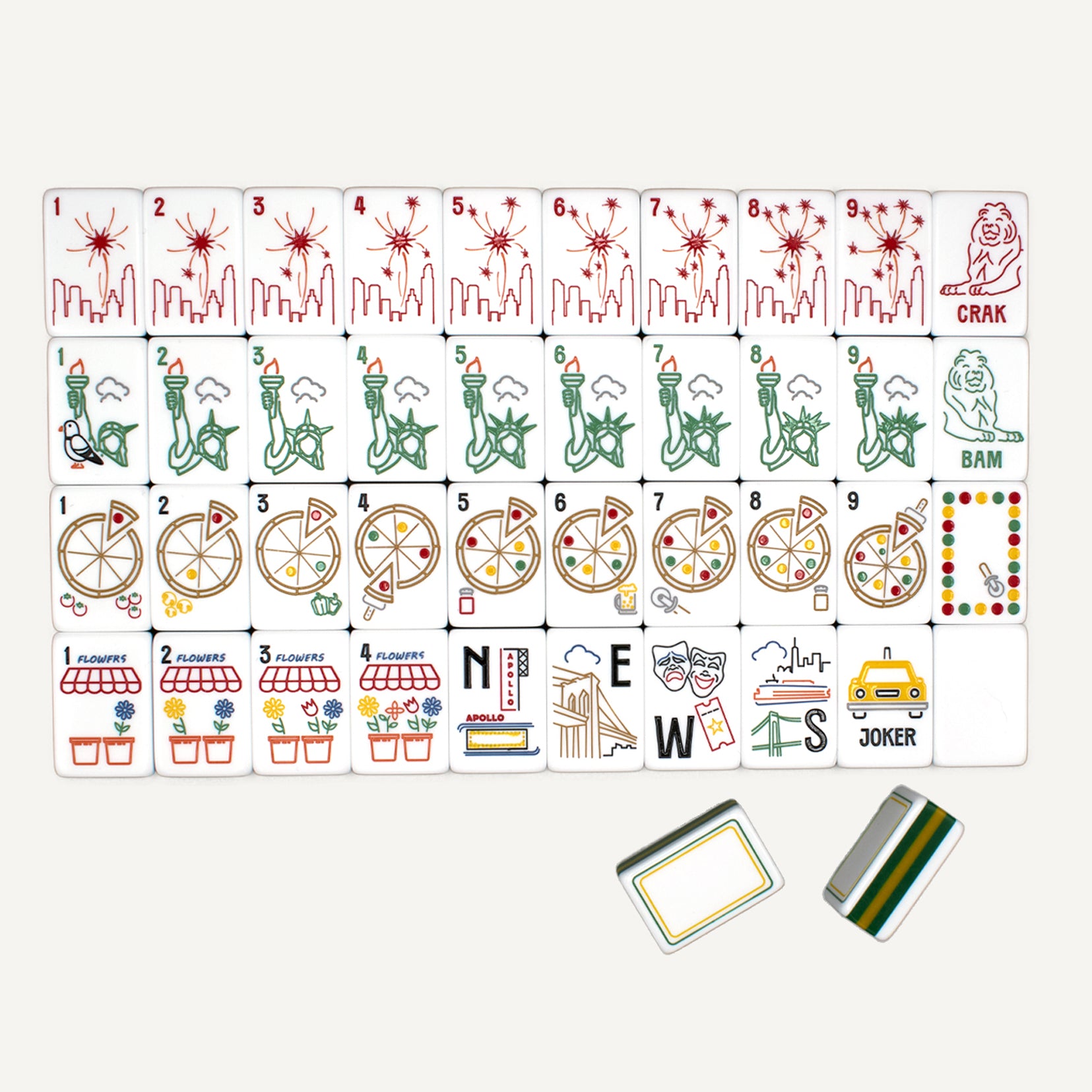 New York, New York Mahjong Set