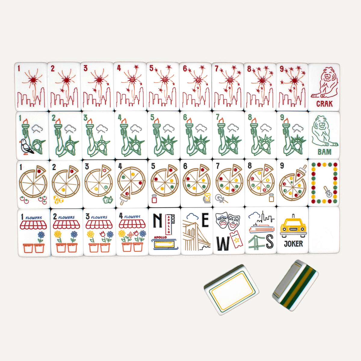 New York, New York Mahjong Set