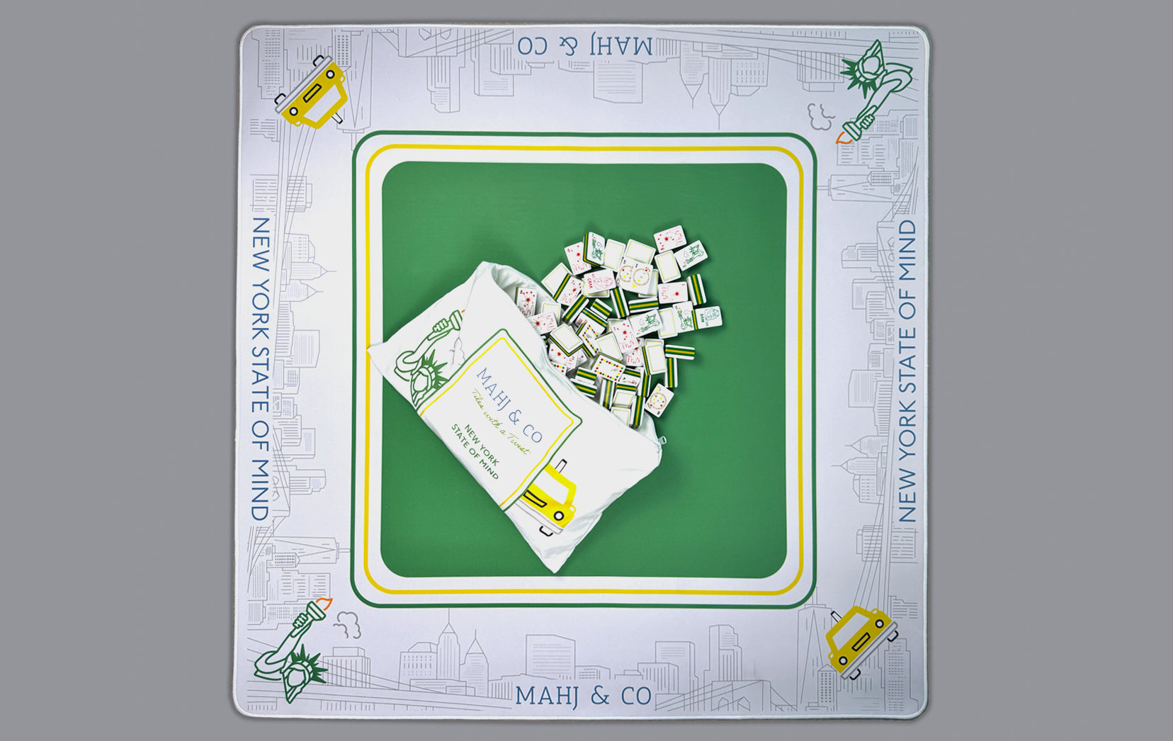 New York, New York Mahjong Mat