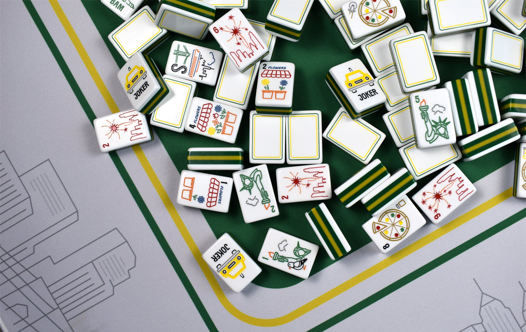 New York, New York Mahjong Mat