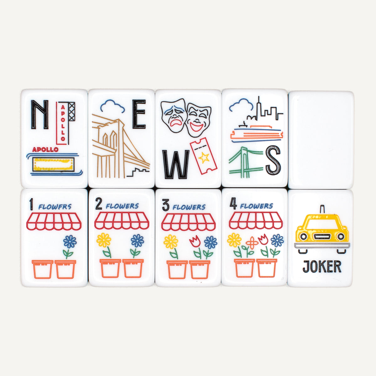 New York, New York Mahjong Set