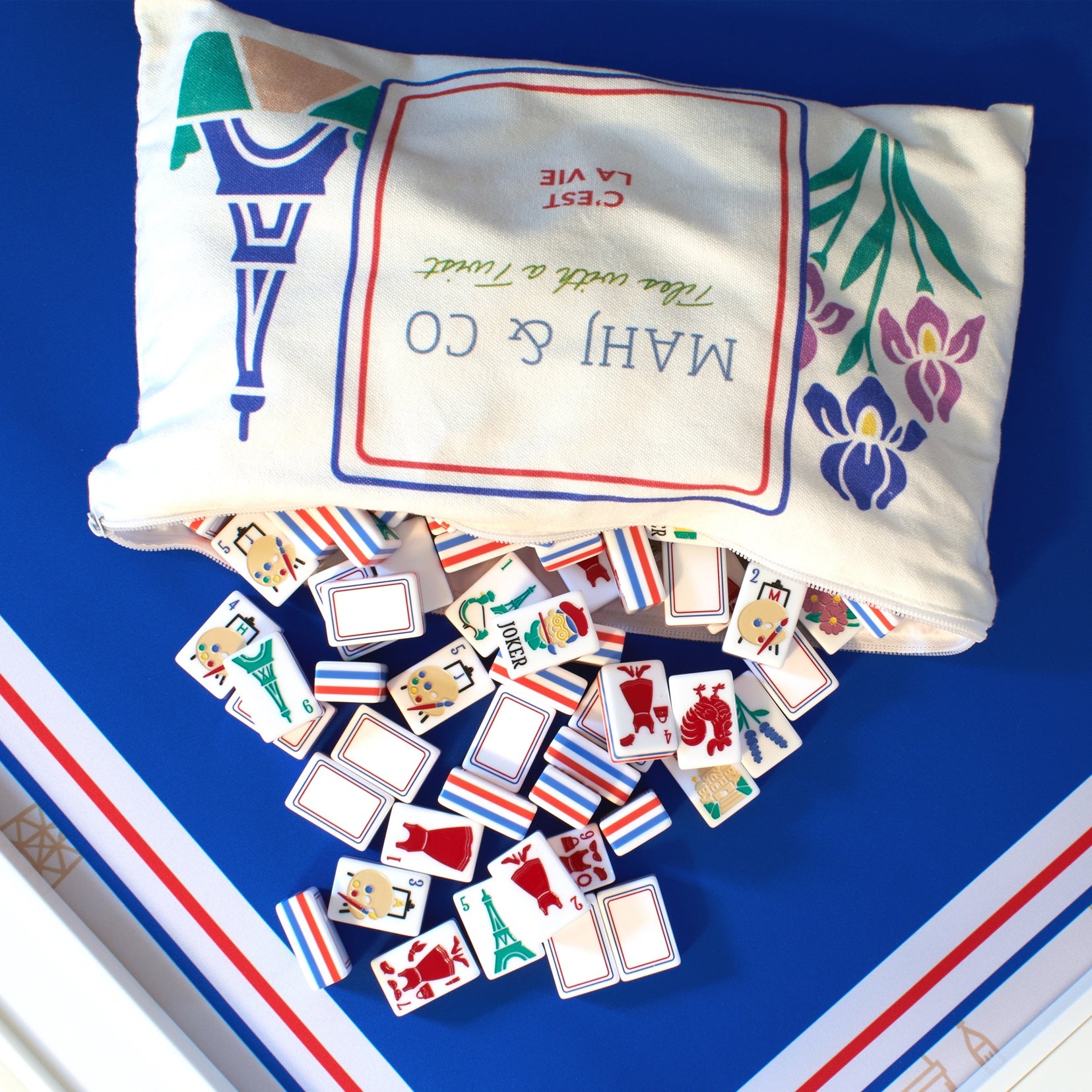 C'est La Vie Mahjong Set