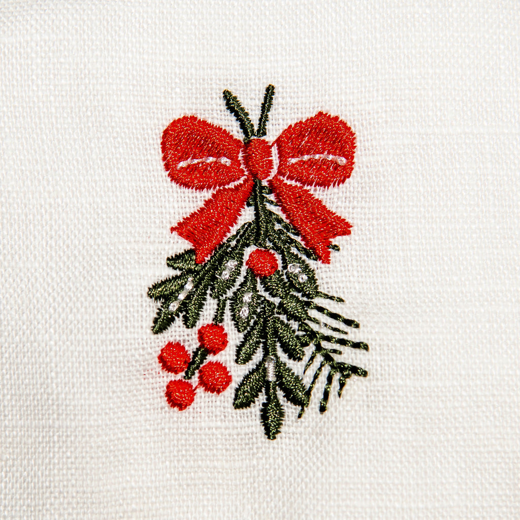 Holly Jolly - Linen Napkins