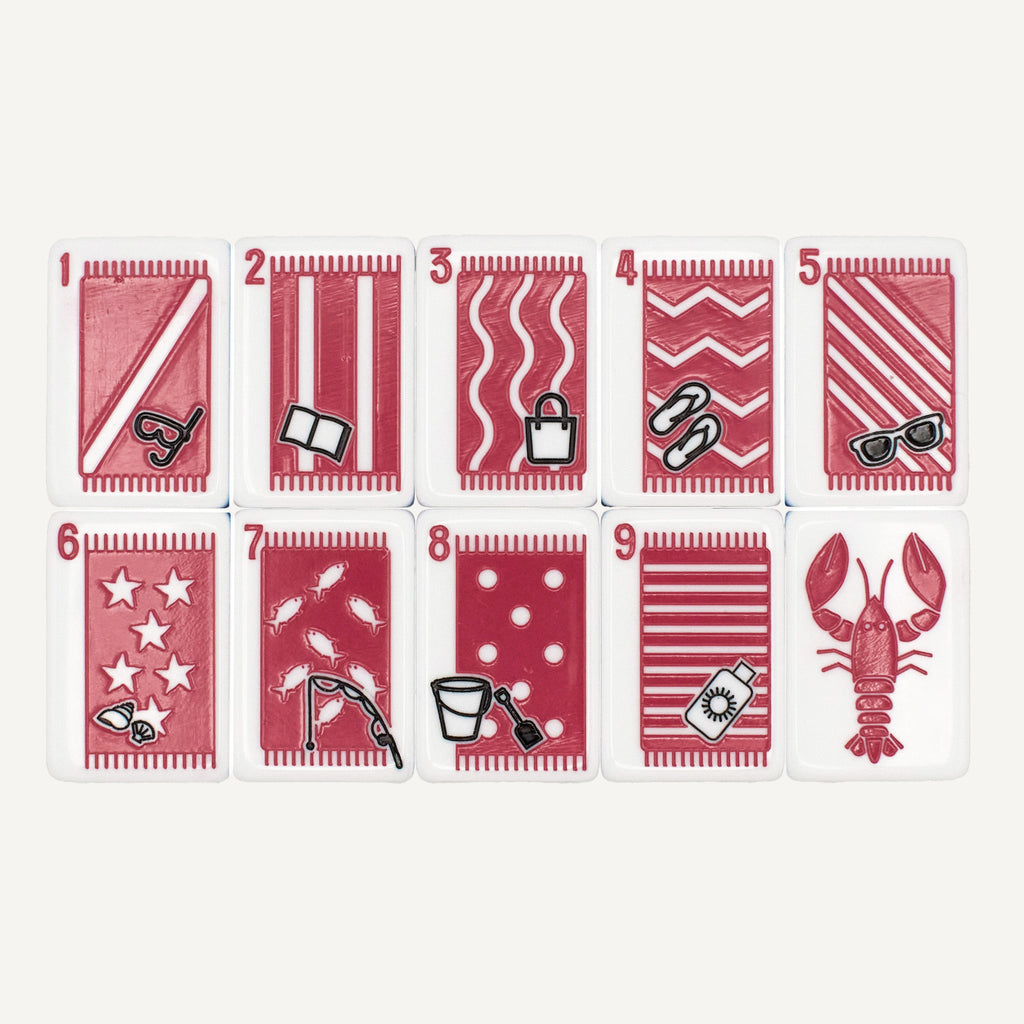 Summer Breeze Mahjong Set