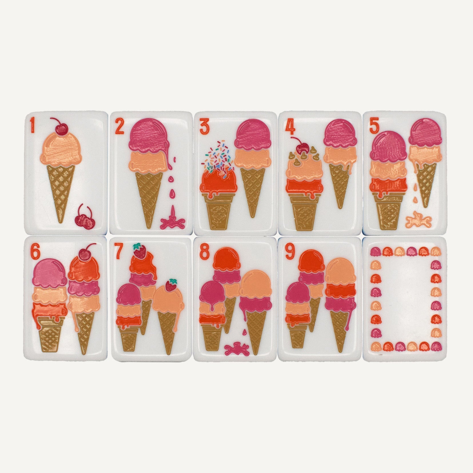 Summer Breeze Mahjong Set