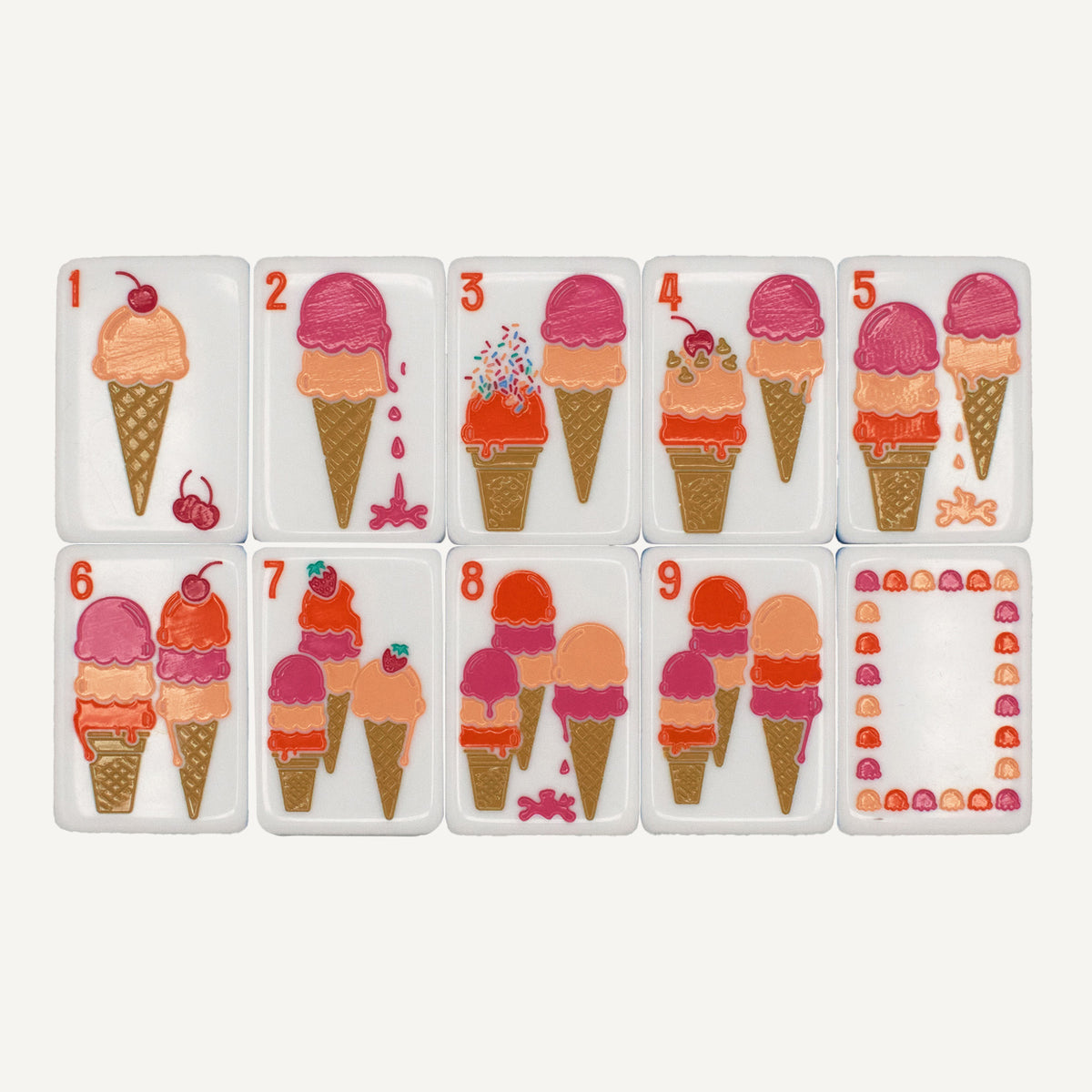 Summer Breeze Mahjong Set