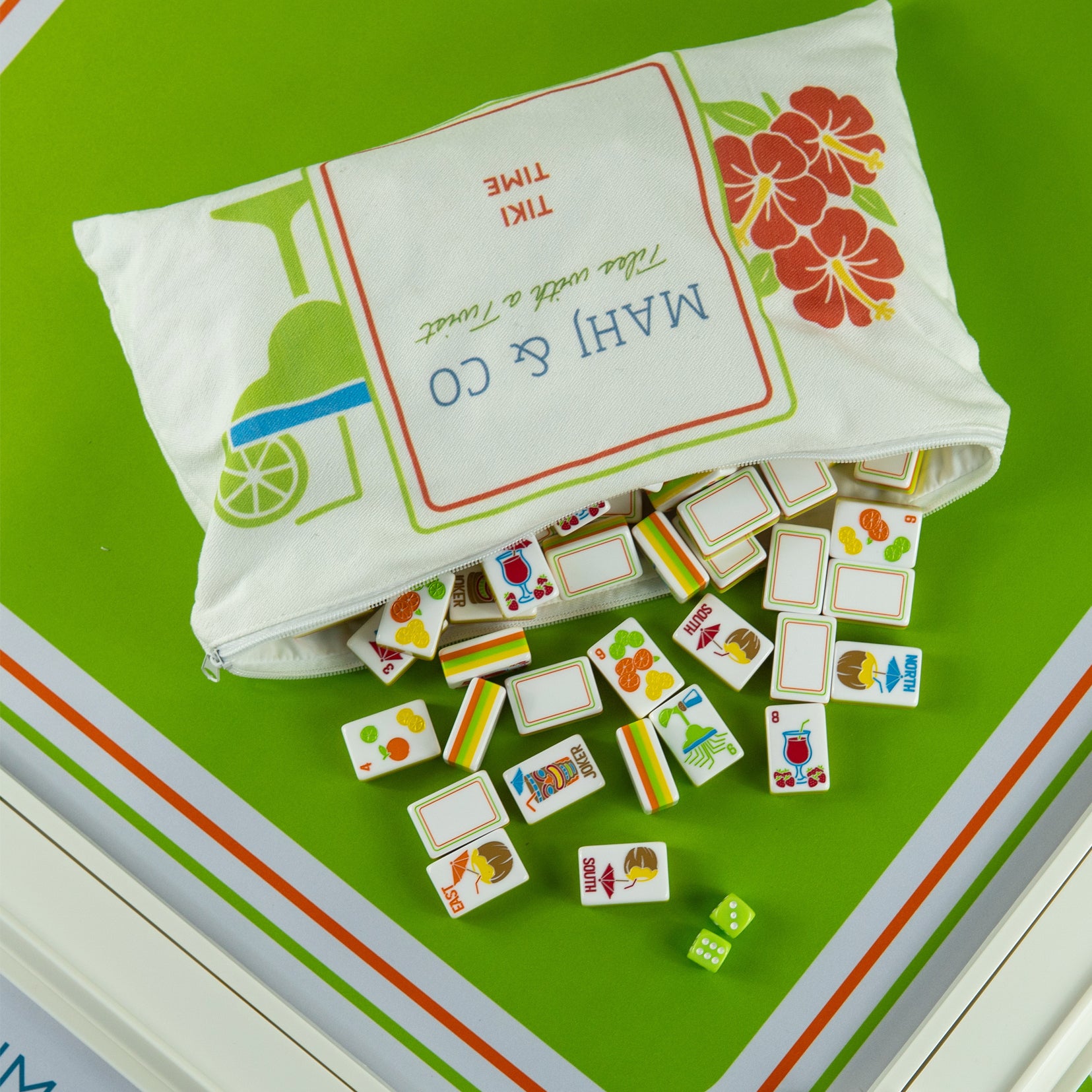 Tiki Time Mahjong Set