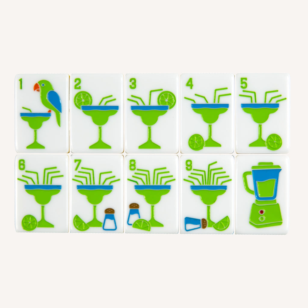 Tiki Time Mahjong Set