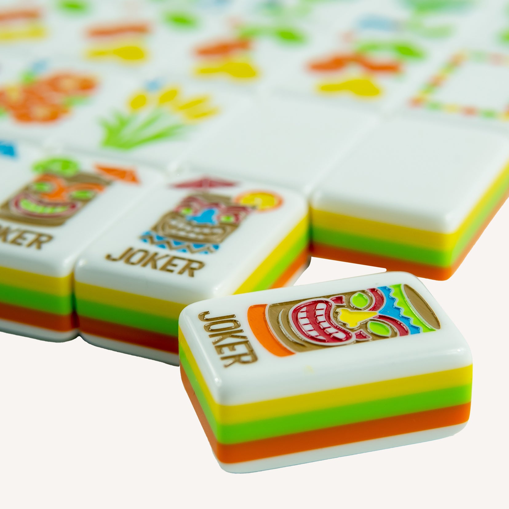 Tiki Time Mahjong Set