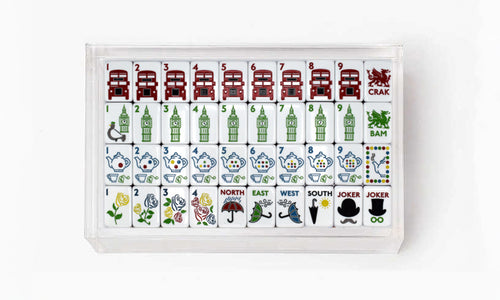 Clear Acrylic Box for Mahjong Tiles