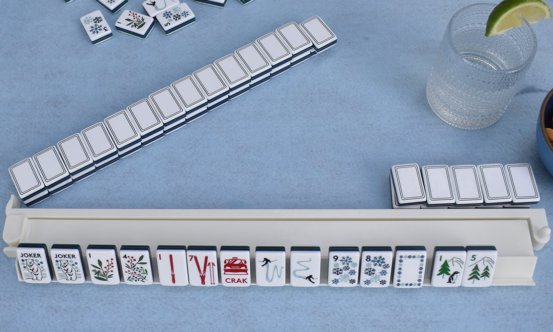 White Acrylic Rack & Pusher Set