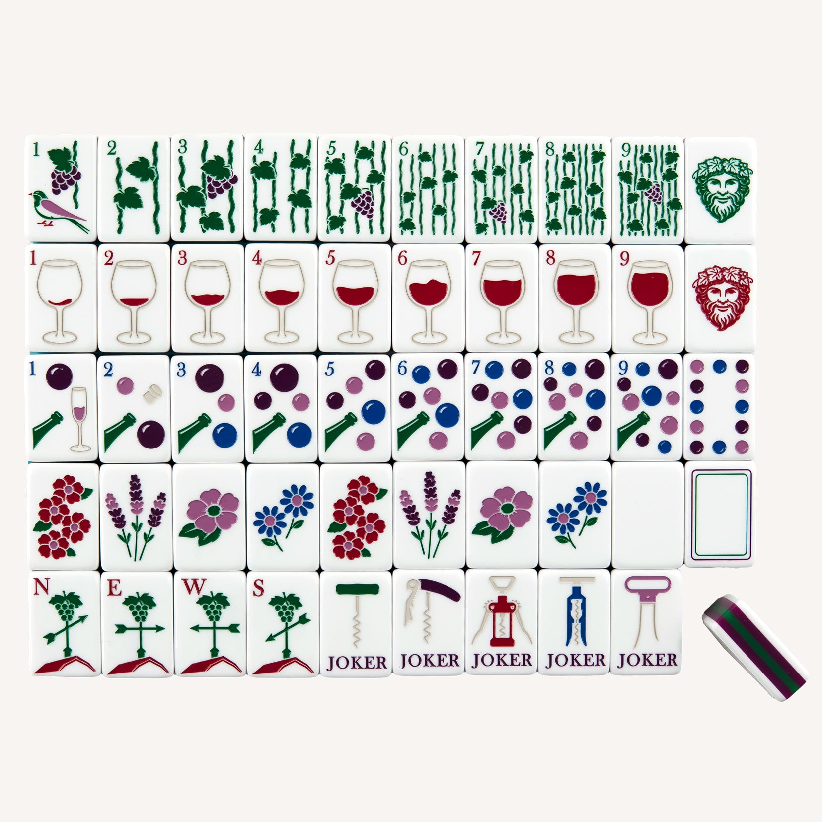 Vineyard Vibes Mahjong Set