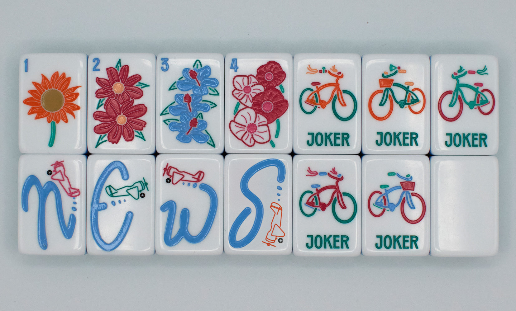 Summer Breeze Mahjong Set