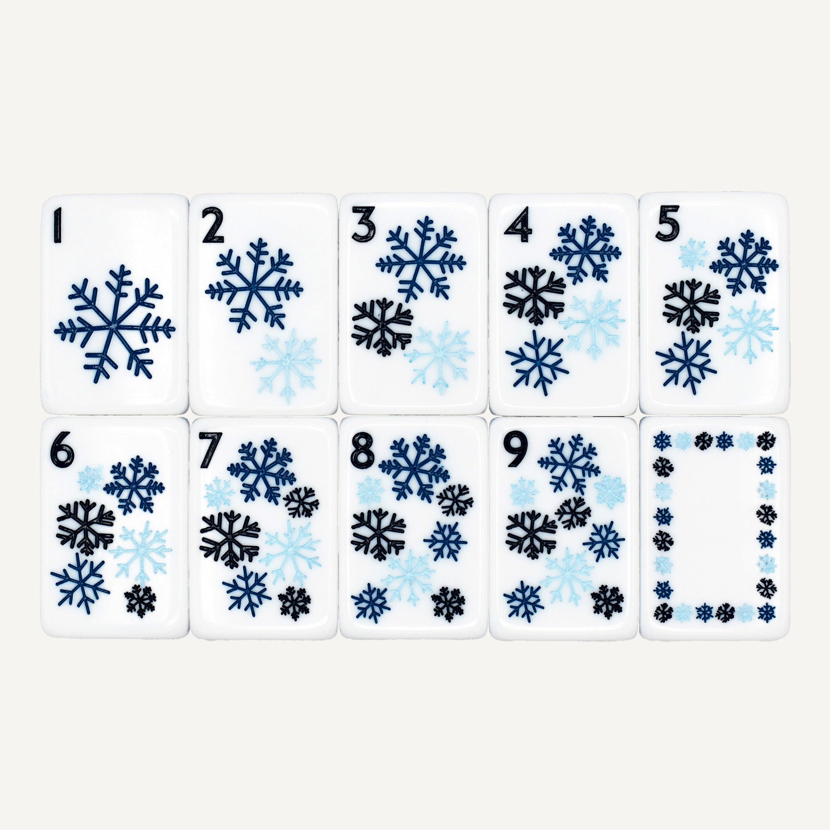 Let it Snow Mahjong Set