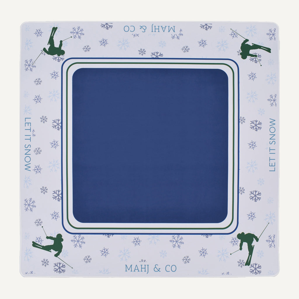 Let It Snow Mahjong Mat