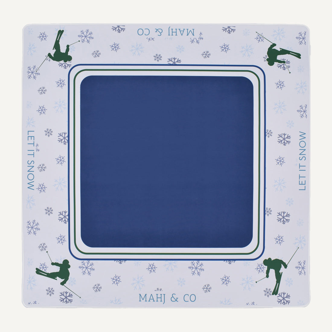 Let It Snow Mahjong Mat